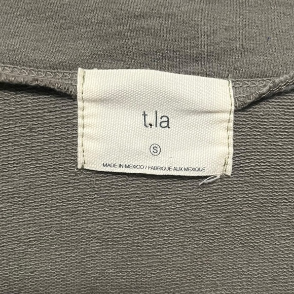 Anthropologie T.La Pleated Tie Front Cardigan - Picture 10 of 12